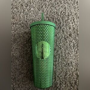 Starbucks Emerald Green Textured Tumbler